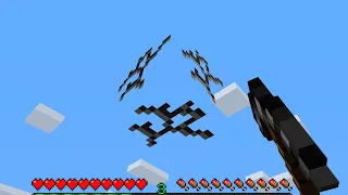 essa picareta consegue QUEBRAR O AR no Minecraft !