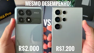 POCO X6 PRO COM MESMO DESEMPENHO DO GALAXY S24 ULTRA SPEED TEST!