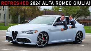 2024 Alfa Romeo Giulia Competizione -- Refreshed Italian BMW Killer??