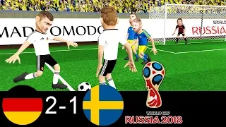 Germany Vs Sweden 2-1| World Cup 2018 | Parody Goals