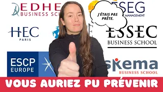 Top 10 choses que les écoles de commerce ne disent pas l MON EXPÉRIENCE À L'EDHEC