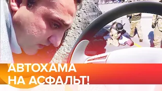 Драка на дороге / обочечники на Бентли и Гелентвагене избили водителя газели / автохам за рулем