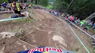 I share my thoughts on my DH MTB WORLD CUP WINNING RACE RUN on the GNARLIEST track of the circuit!