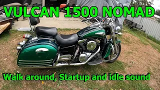 98 Vulcan 1500 Nomad Walk Around and Startup #Vulcan 1500 #Vulcan Nomad