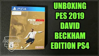 PES 2019 | UNBOXING DAVID BECKHAM EDITION PS4