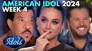 AMERICAN IDOL 2024 ALL WEEK 4 AUDITIONS