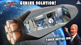 GENIUS SOLUTION! NASA's NEW Space Station will blow your mind (Starship Space Station)