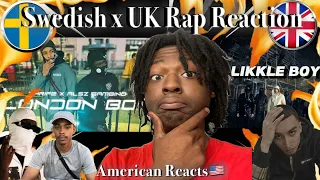 Swedish Rap & UK Rap Reaction! Thrife x Alsz Gambino - London Boy & Saretti (5148) - Likkle Boy