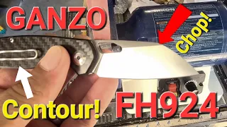 Ganzo/Firebird FH924 Blade's too tall, scales too flat! So let's get after that!