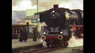 Nostalgische Bahn 4 mit 01 150 und 01 1100