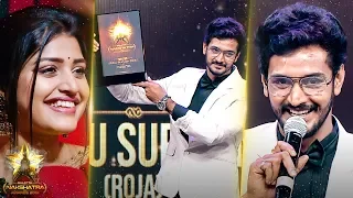 Sibbu Suryan's THAARU MAARU Message For His Fans! | Galatta Nakshatra Awards 2019 | Roja Serial