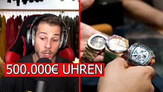 Max REAGIERT auf 500.000€ Uhren Einkauf in Dubai | Lion