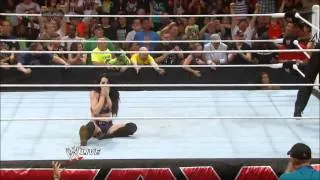 AJ Lee Wins the Divas Title - Raw, June 30, 2014