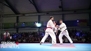 Krzysztof Jelonek vs Bogomil Kostov Man -90kg European Karate Kyokushin Championships