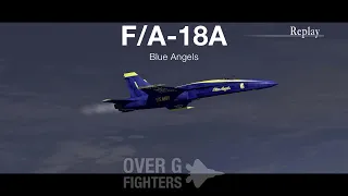 Over G Fighters - F/A-18A Blue Angels