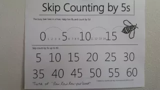 Skip Counting by 5's-updated