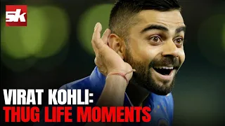 Top 5 MOST THUG LIFE MOMENTS of King Kohli | Virat Kohli Savage Reply | Funny Moments of Virat Kohli