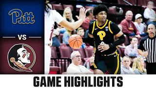 Pitt vs. Florida State Men's Basketball Highlights (2022-23)
