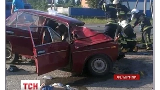 На Хмельниччині у ДТП загинула вся сім'я міліціонера