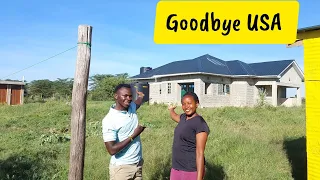 GOODBYE USA!! From 10 Years of Living in USA to building her own off-grid house in Kenya