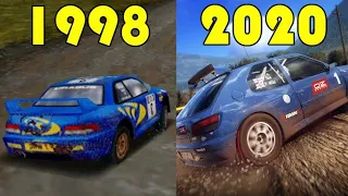 Evolution of DiRT 1998 - 2020