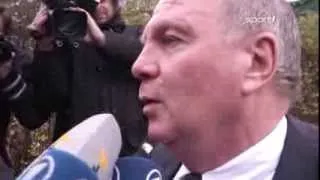 Bayern-Boss Uli Hoeneß muss vor Gericht - Hoeneß: "Ich bin überrascht!"