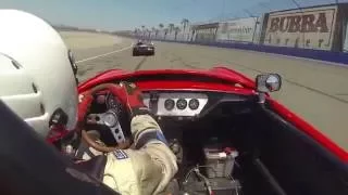 Triumph Spitfire VS Porsche 914 epic battle Auto Club Speedway