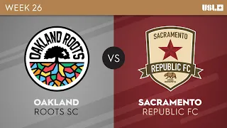 Oakland Roots SC v Sacramento Republic FC: September 2, 2023