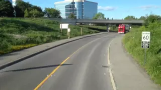 OC Transpo East Transitway Timelapse (Hurdman to Blair and Beyond)