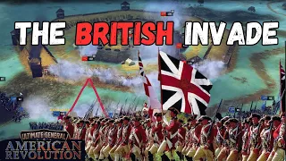 The British Invade! Ultimate General: American Revolution Ep12 - 1777 Campaign