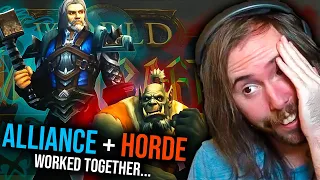 World of Warcraft has been "Cross-Faction" all along.. | Asmongold Reacts to Platinum WoW