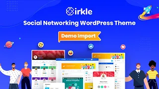 Cirkle – Social Networking WordPress Theme [Demo Import]