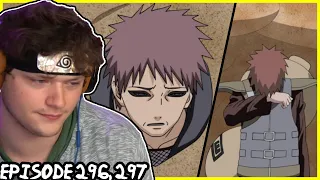 Gaara VS His Father. Naruto Shippuden REACTION: Episode 296 297