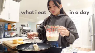 what i eat in a day (homemade korean meals)
