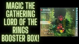 MAGIC LORD OF THE RINGS TALES OF MIDDLE EARTH BOOSTER BOX! THE HUNT FOR SERIALIZED CARDS!