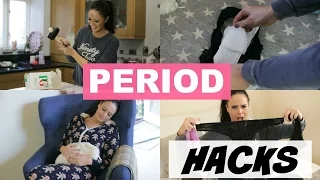 ♡ 10 Period Hacks All Girls NEED To Know! ♡