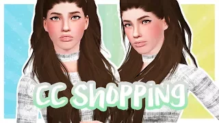 THE SIMS 3: CC SHOPPING | #1 - New Hairs & Cute Clothes!