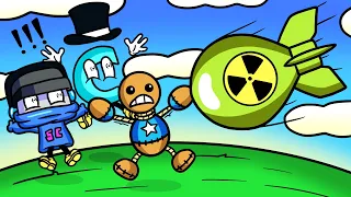 We Bully a Dumb Ragdoll with a Nuke in Kick the Buddy!