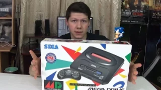 Распаковка оригинальной SEGA Mega Drive 2