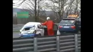 Nordschleife Nürburgring Crash  UNFALL !!!....