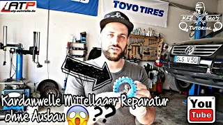 VW Touareg | Porsche Cayenne | VFL | Audi | Kardanwelle Mittellager Reparatur ohne Ausbau in 30min!