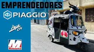 Como es tener un Piaggio? Emprendedores en Motocarro Piaggio Ape City te lo cuentan!  Motoselva