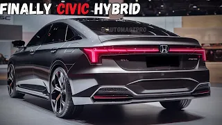 FINALLY 🔥 2025 Honda Civic Hybrid Secrets Revealed!