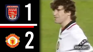 Arsenal v Manchester United | HIGHLIGHTS | 1996/1997