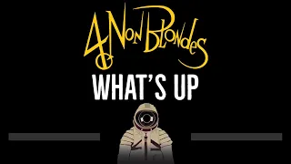 4 Non Blondes • What's Up (CC) 🎤 [Karaoke] [Instrumental Lyrics]