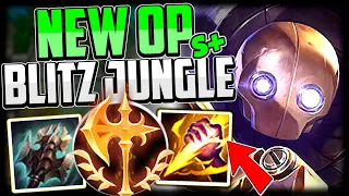 THIS IS WHAT BLITZCRANK JUNGLE CAN DO AFTER THE BUFFS🔥 (LEGIT 1v9 MACHINE👌) - League of Legends