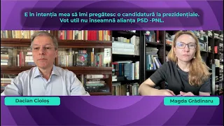 Dacian Cioloș, despre candidatura la prezidențiale și votul util