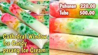 MAS PINASARAP NA CATHEDRAL WINDOW ICE CANDY PARANG ICE CREAM PANG NEGOSYO | PATOK NGAYONG TAG INIT