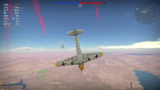 War Thunder Duels - Bf 109 G-6 w/MK108