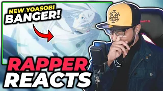 Rapper Reacts to YOASOBI - Brave | Frieren: Beyond Journey's End Opening Reaction | 勇者 葬送のフリーレン
